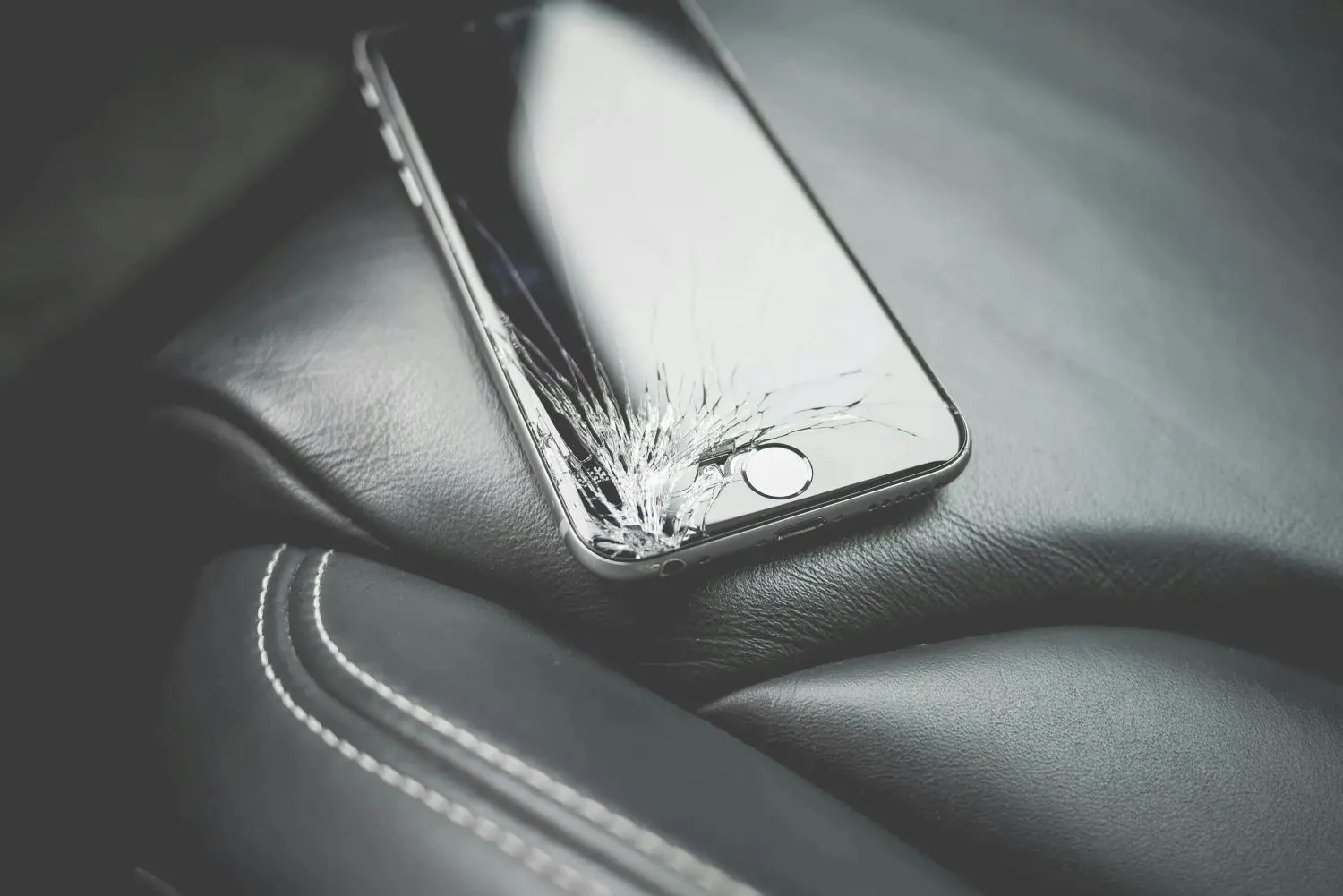 Broken Smartphone Screen