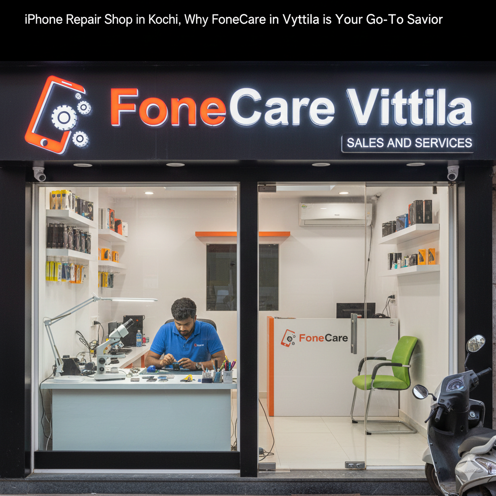 iPhone Repair Shop in Kochi: Why Fonecare in Vyttila is Your Go-To Savior
