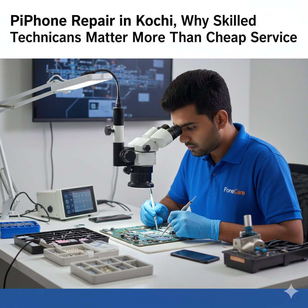 iPhone Repair in Kochi, Why Skilled Technicians Matter More Than Cheap Service
