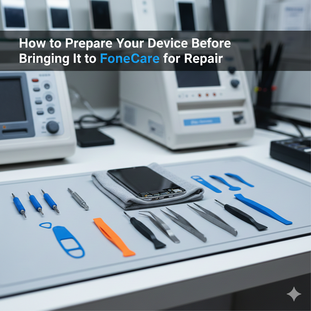 How to Prepare Your Device Before Bringing It to FoneCare for Repair