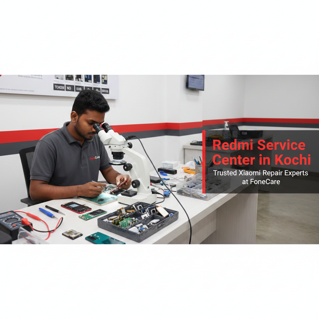Redmi Service Center in Kochi – Trusted Xiaomi Repair Experts at FoneCare