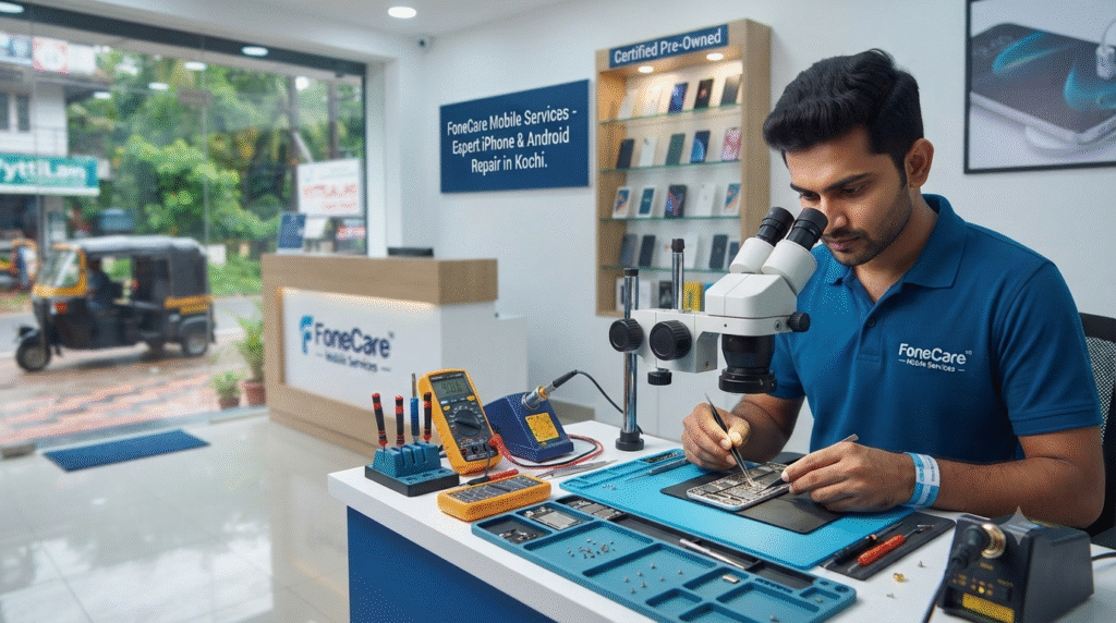 mobile phone service center